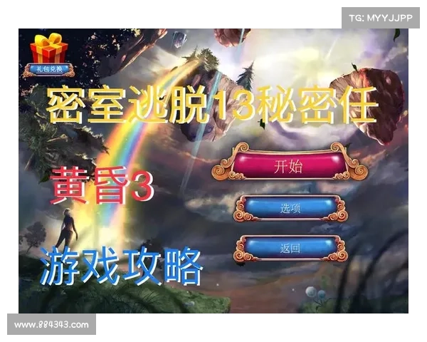 逃脱密室13通关秘籍：图解指南